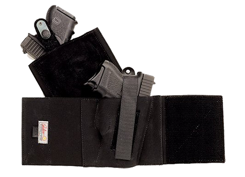 Galco CAB2L Cop Ankle Band Size Large Size Black Neoprene/Velcro Fits Glock 26/27 Gen3-5/Glock 48/Ruger Max-9 Right Hand