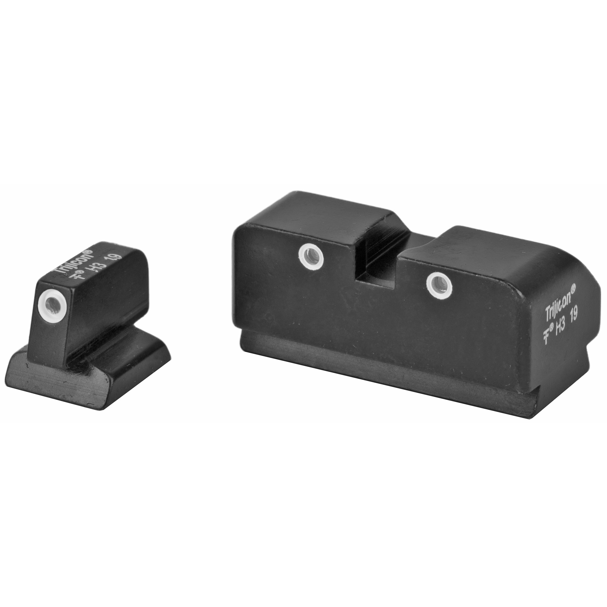 Trijicon Bright Night Sights Green Tritium WhiteOutline Front Rear Desert Eagle