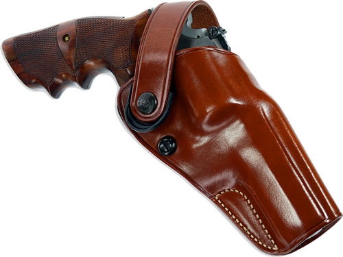 Galco DAO308 DAO  OWB Tan Leather Belt Slide Fits S&W Governor Right Hand