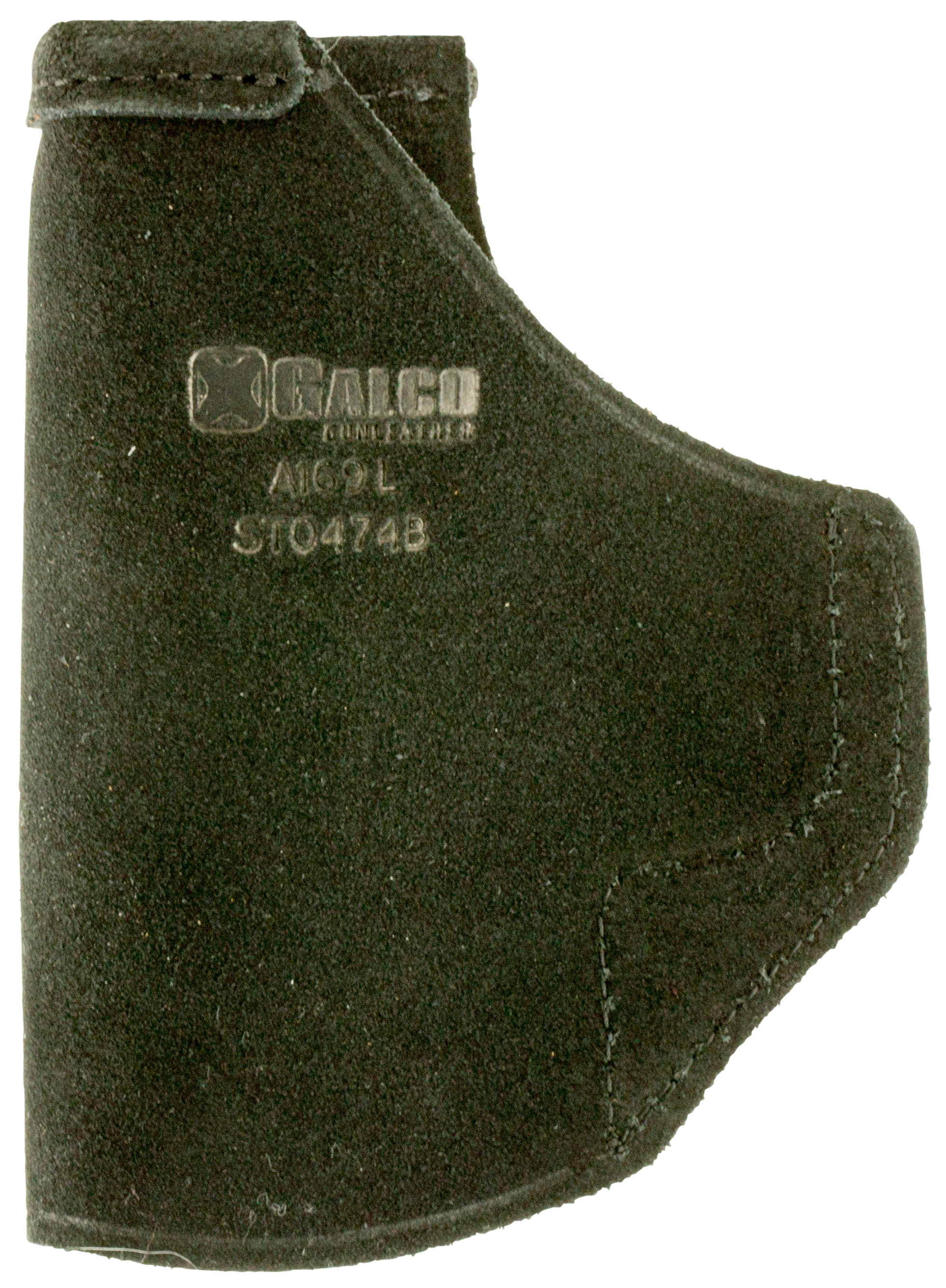 Galco STO474B Stow-N-Go  IWB Black Leather Belt Clip Fits S&W M&P Compact/S&W M&P 2.0 Subcompact/Savage Stance Right Hand