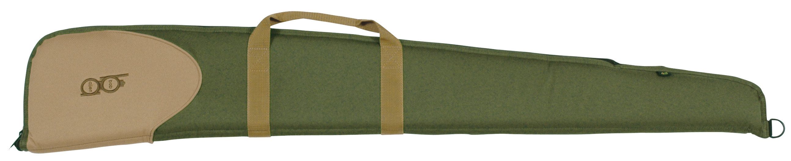 Bob Allen 16504 Classic Shotgun Case Olive Green/Khaki 600D Polyester 48" Long Shotgun
