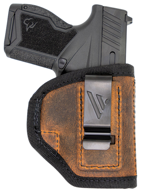 Versacarry RA2112 Ranger  IWB Size 02 Brown Leather Belt Clip