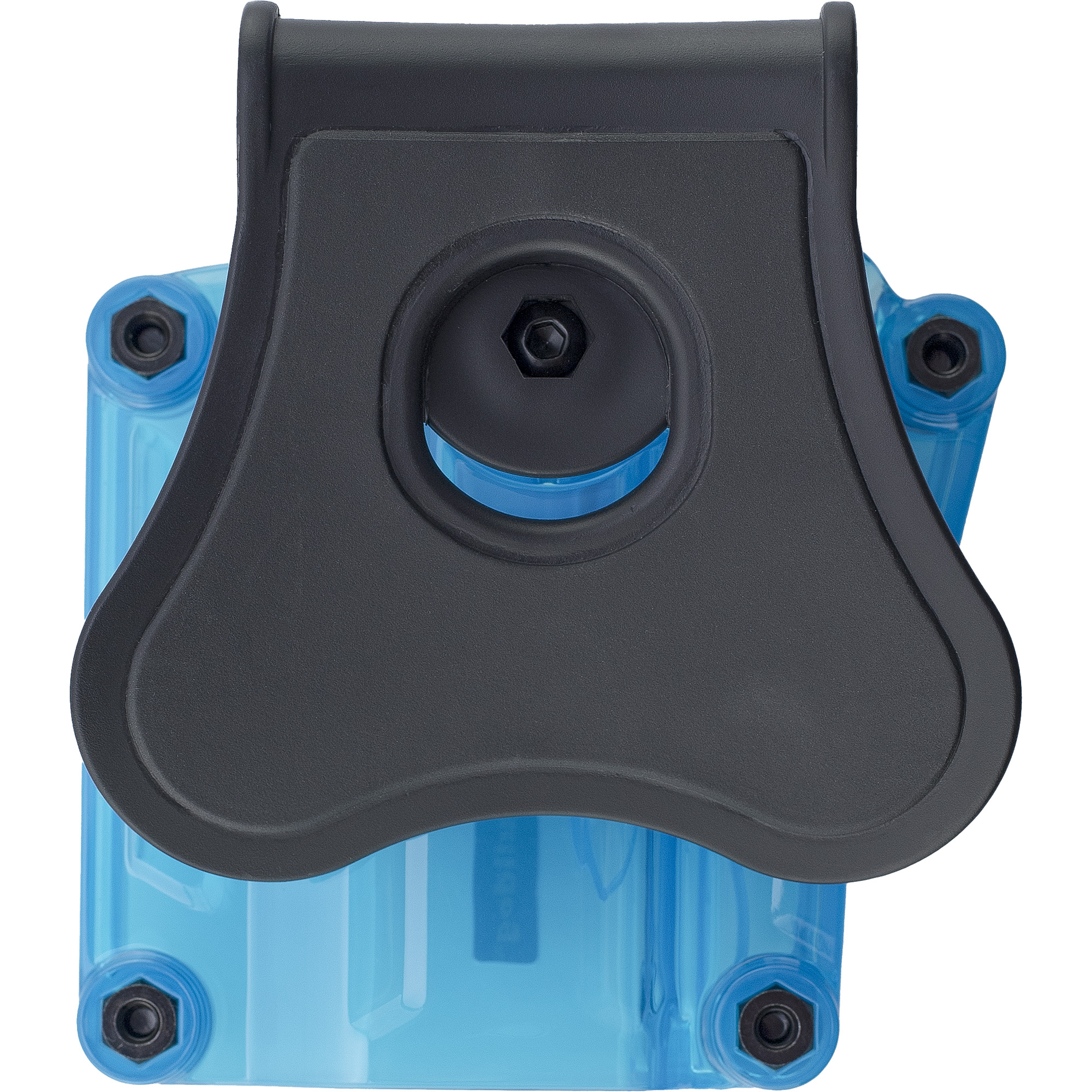 Bulldog MX005 Max Multi Fit OWB Transparent Blue Polymer Paddle Mount