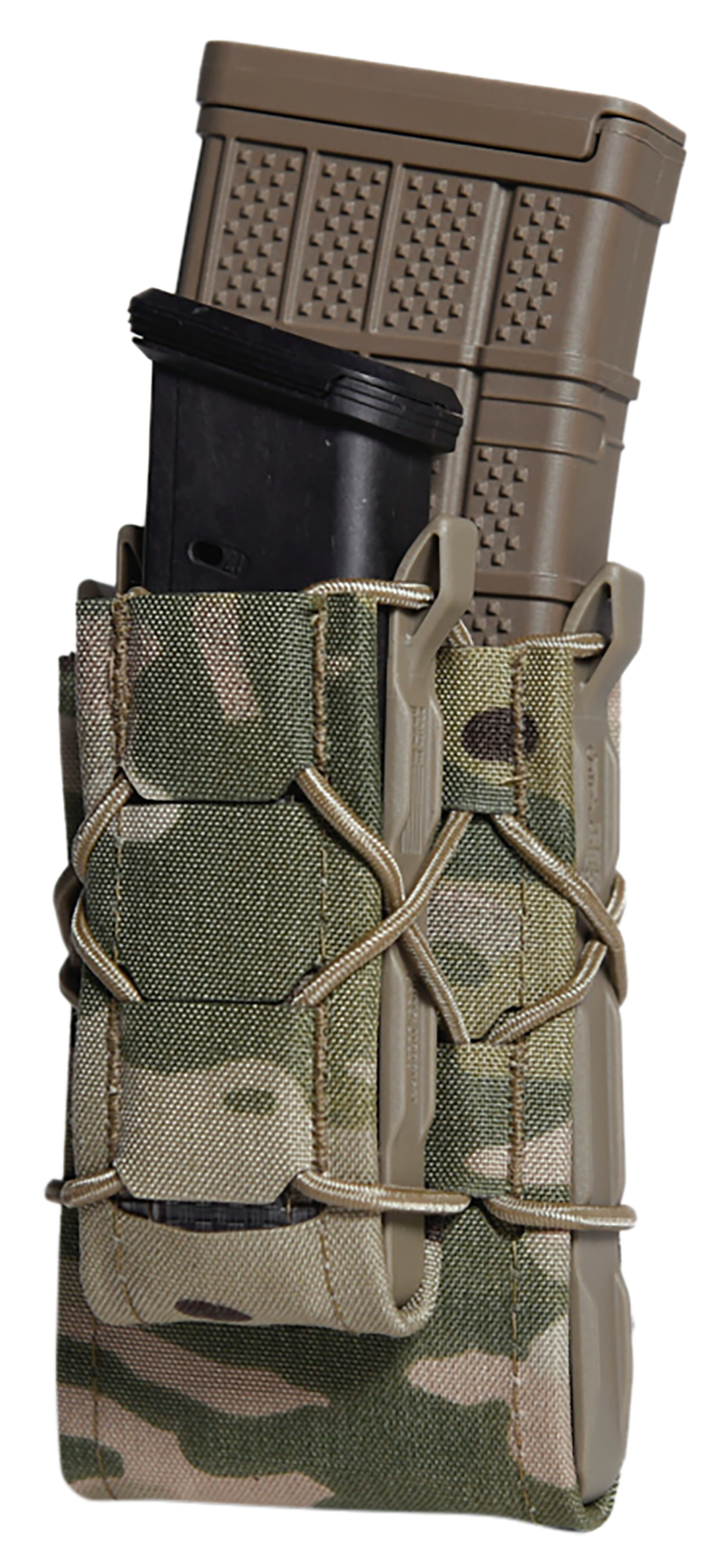 High Speed Gear 24DD00MC TACO Gen 2 Double Decker Multi-Cam Nylon MOLLE Compatible w/ Rifle/Pistol