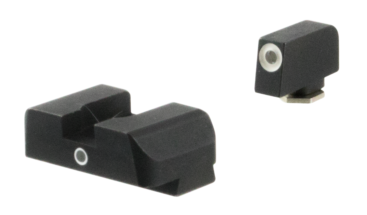 AmeriGlo GL5101 i-Dot Glock Gen5 9mm/.40 Green Front White Outline Rear