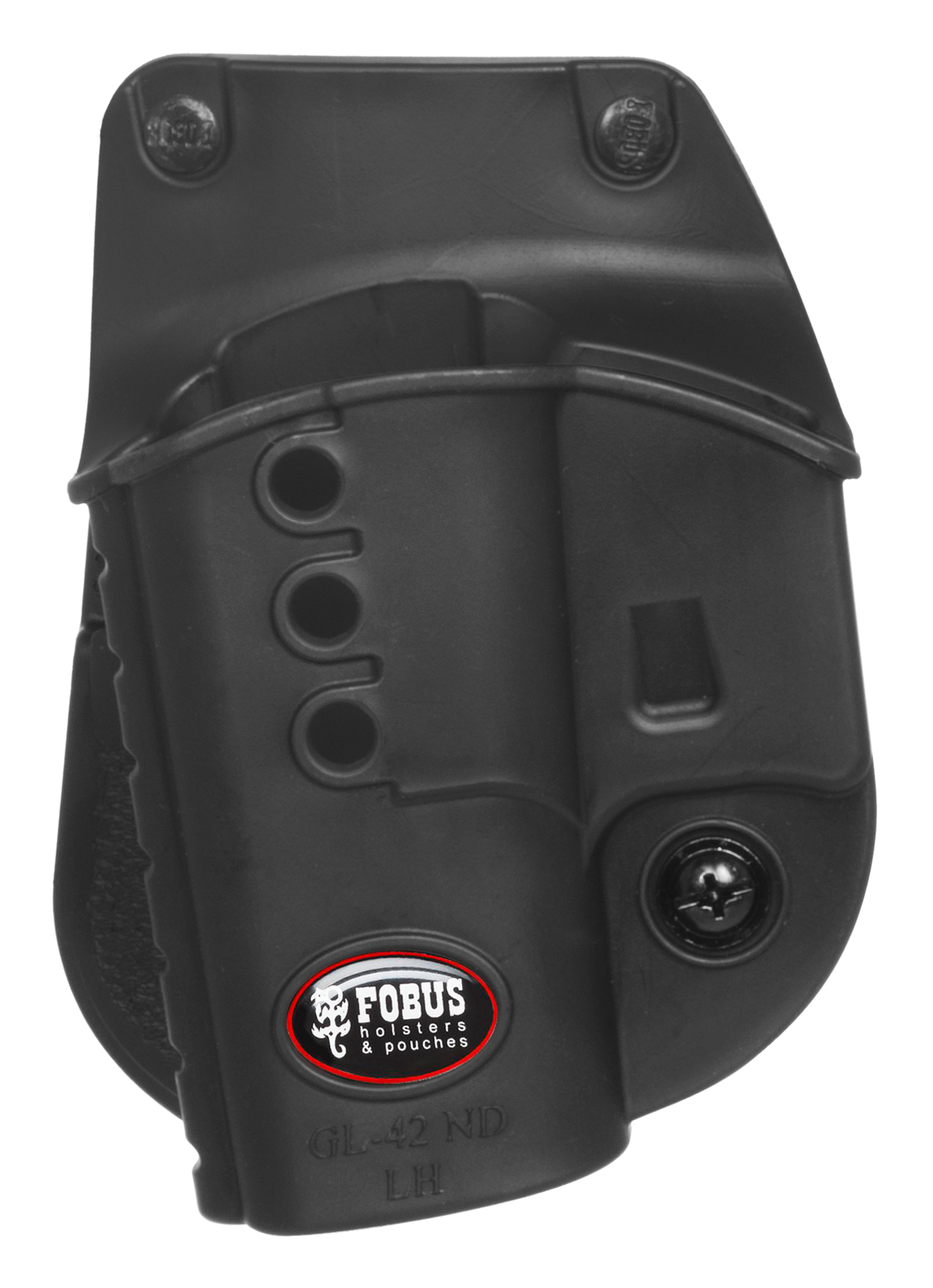 Fobus GL42NDLH Passive Retention Evolution OWB Black Polymer Paddle Fits Glock 42