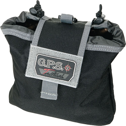 GPS Bags T88BC Tactical Brass Pouch  Large All Black 1000D Nylon