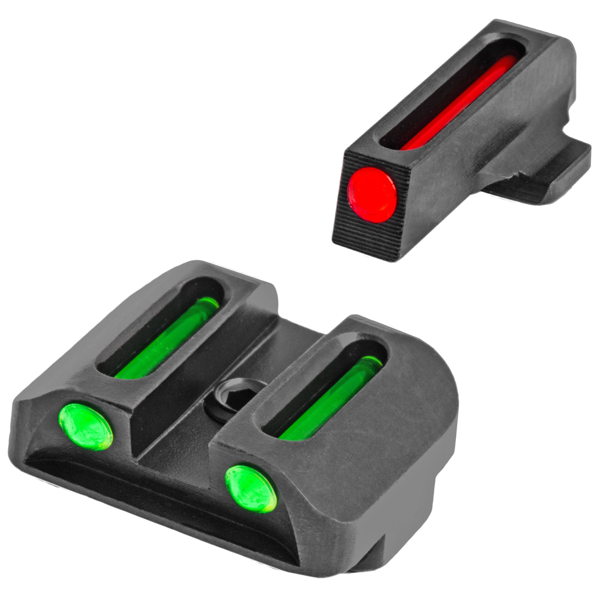 TruGlo TG131X Fiber-Optic  Red/Fiber Optic Front Sight-Green/Fiber Optic Rear Sight Springfield Armory XD