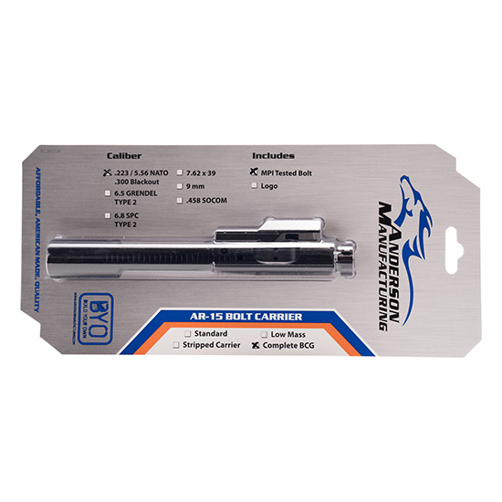 Anderson Manufacturing AR 223 Rem 5.56 Bolt Carrier Group M16 Compatible