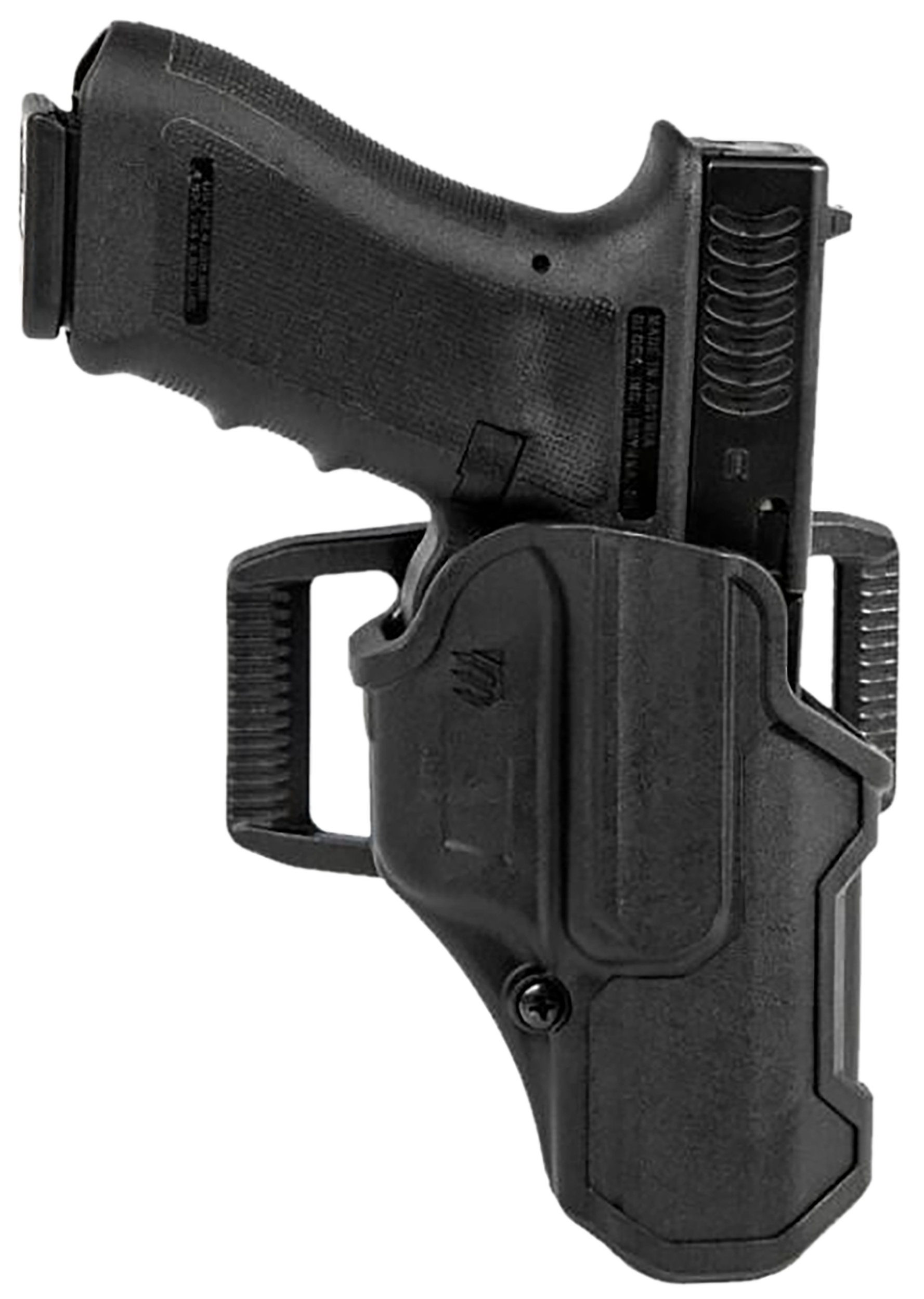 Blackhawk 410700BKL T-Series L2C Non-Light Bearing OWB Black Polymer Belt Slide Compatible w/Glock 17/22/31/34/35/41/47
