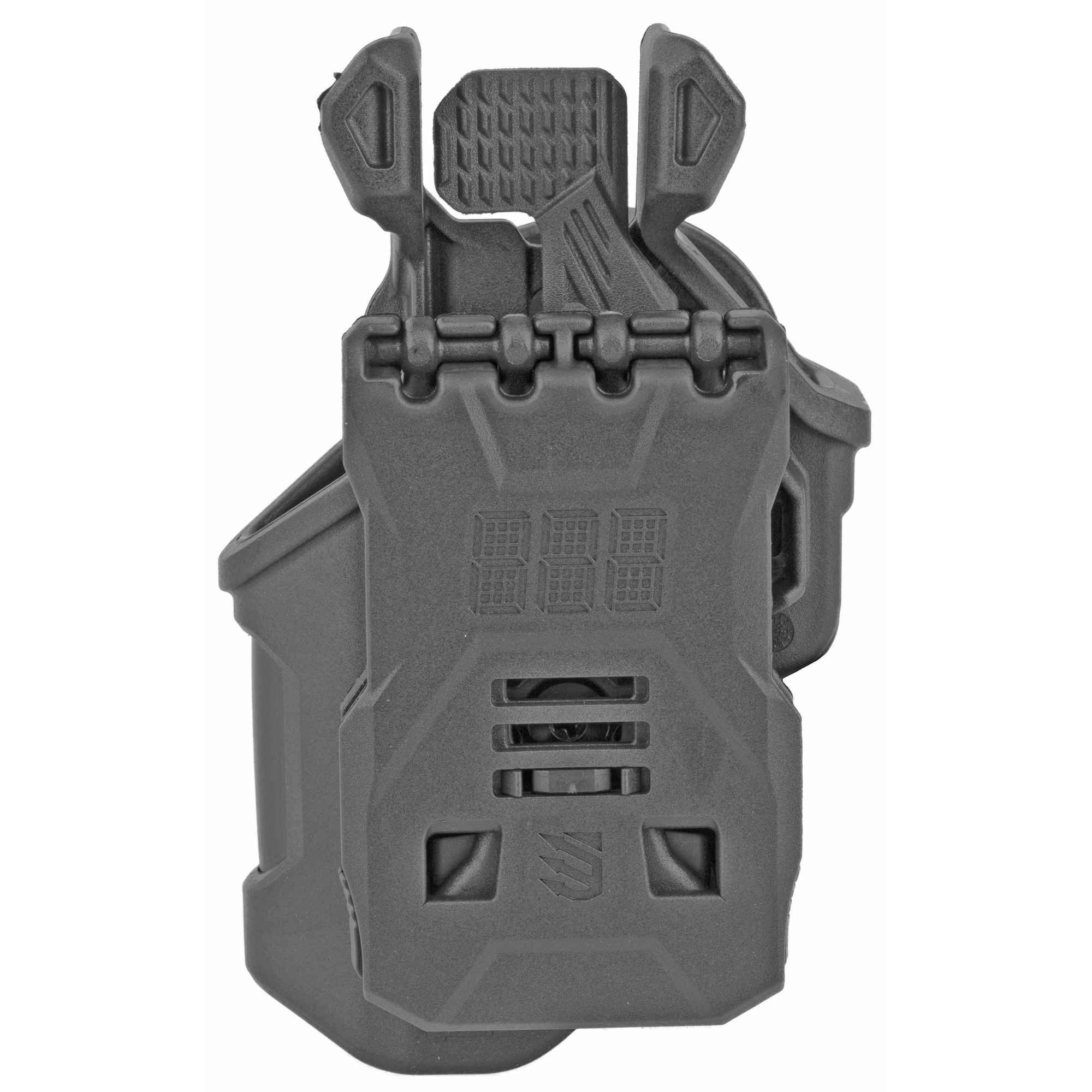 Blackhawk 410700BKR T-Series L2C Non-Light Bearing OWB Black Polymer Belt Slide Compatible w/Glock 17/22/31/34/41/47  Right Hand
