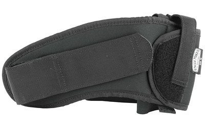 Uncle Mike's 88101 Ankle Holster Ankle Size 10 Black Kodra Nylon Velcro Fits Small Autos .22-.25 Cal Right Hand