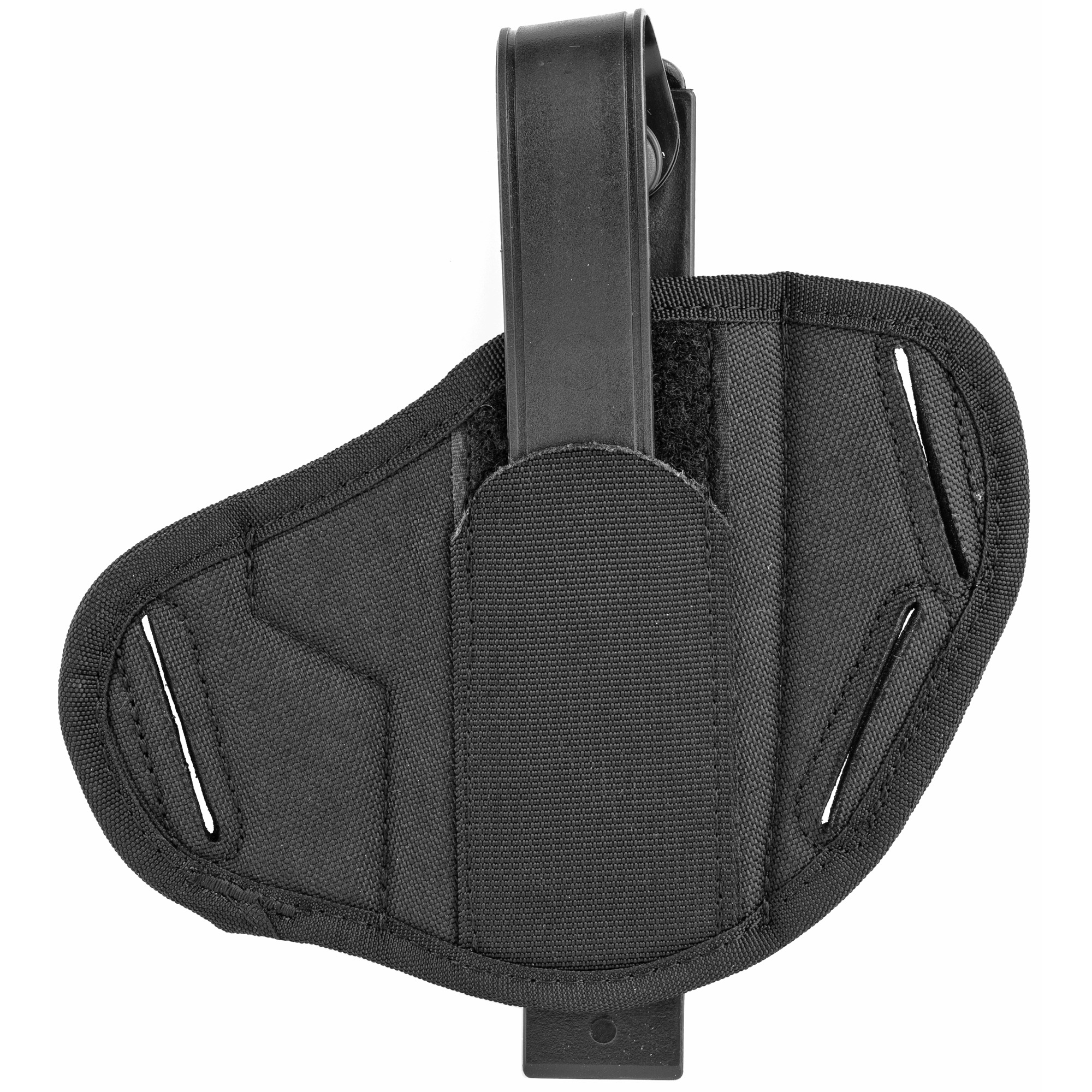 Uncle Mike's 86160 Super  OWB Size 16 Black Kodra Nylon Belt Slide Fits Med/Large Semi Autos Fits 3.25-3.75" Barrel Right Hand