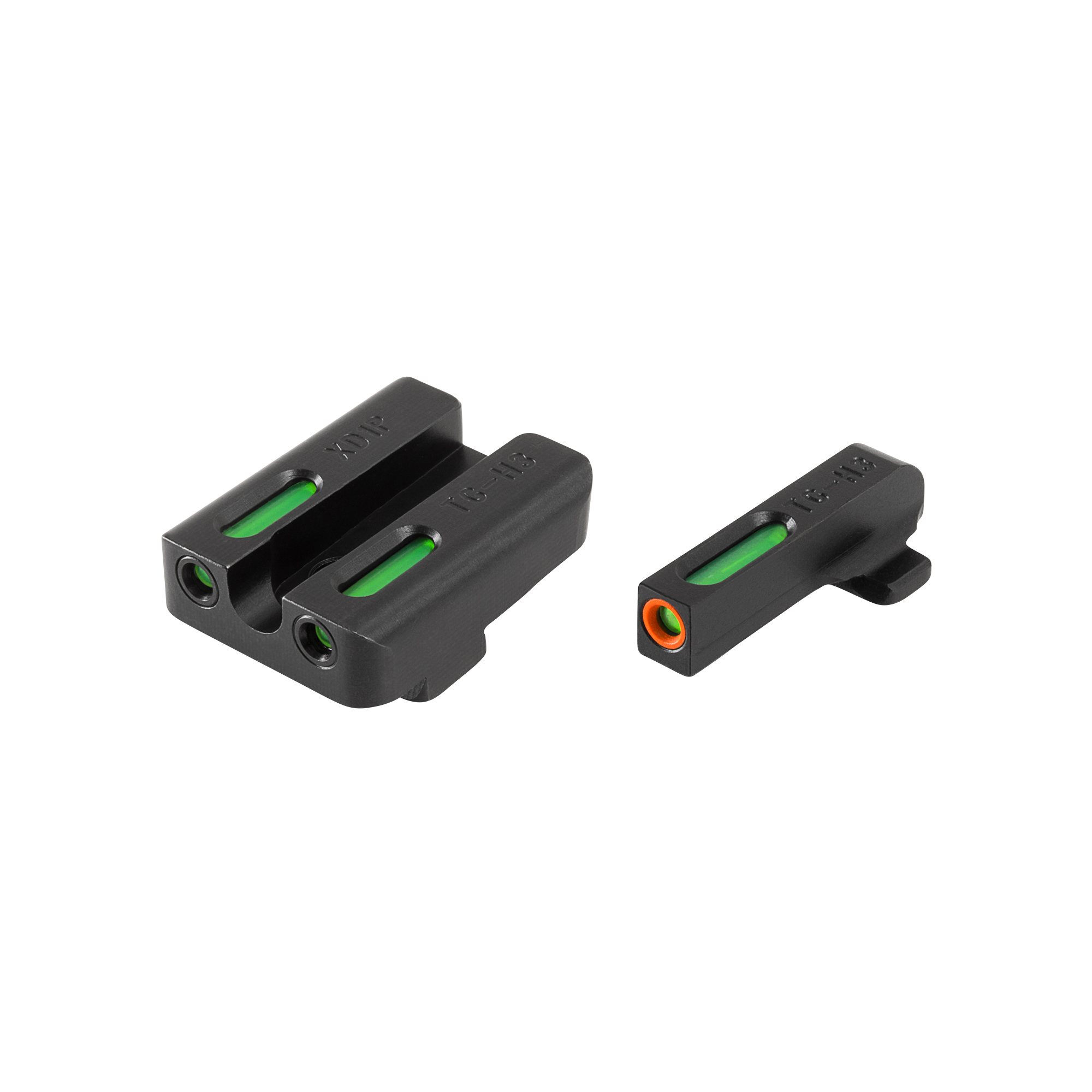 Truglo TFX Pro Handgun Sights Springfield XD Set Orange Front Sight U-notch Rear