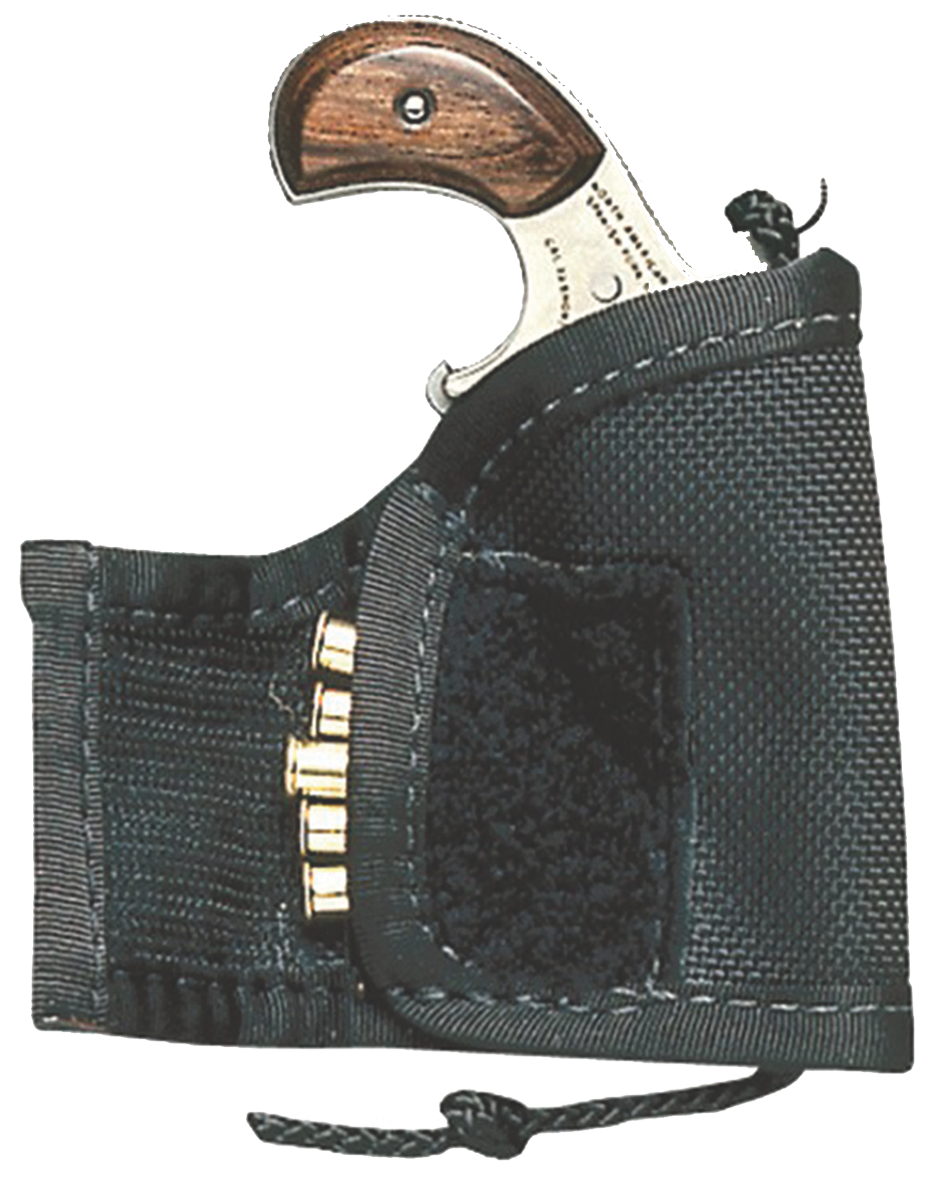 North American Arms HPKL Pocket  Pocket Black Nylon Pocket Fits NAA 22LR Frame Mini-Revolver Ambidextrous