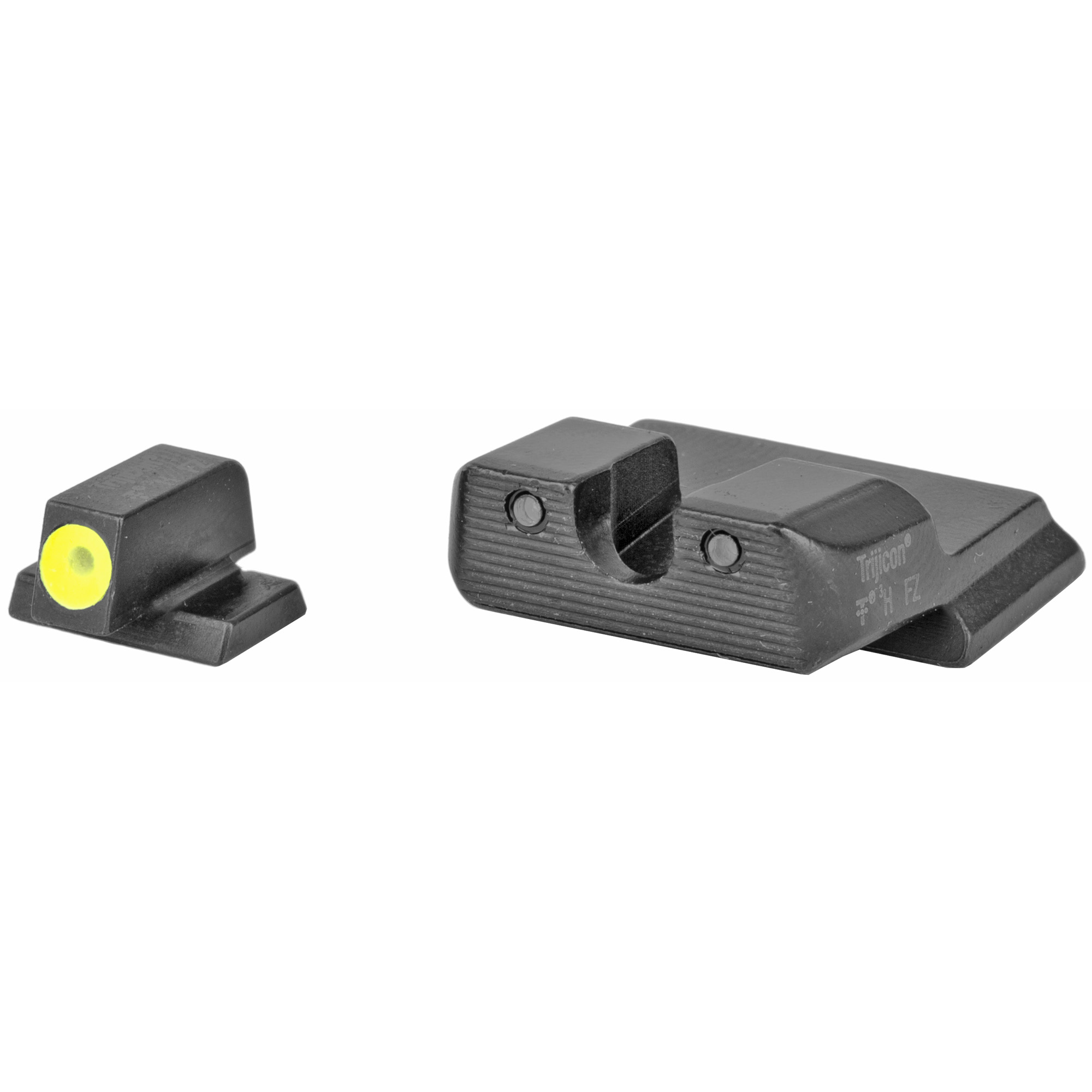 Trijicon HD Night Sights Smith and Wesson M P Shield Plus Green Tritium Yellow
