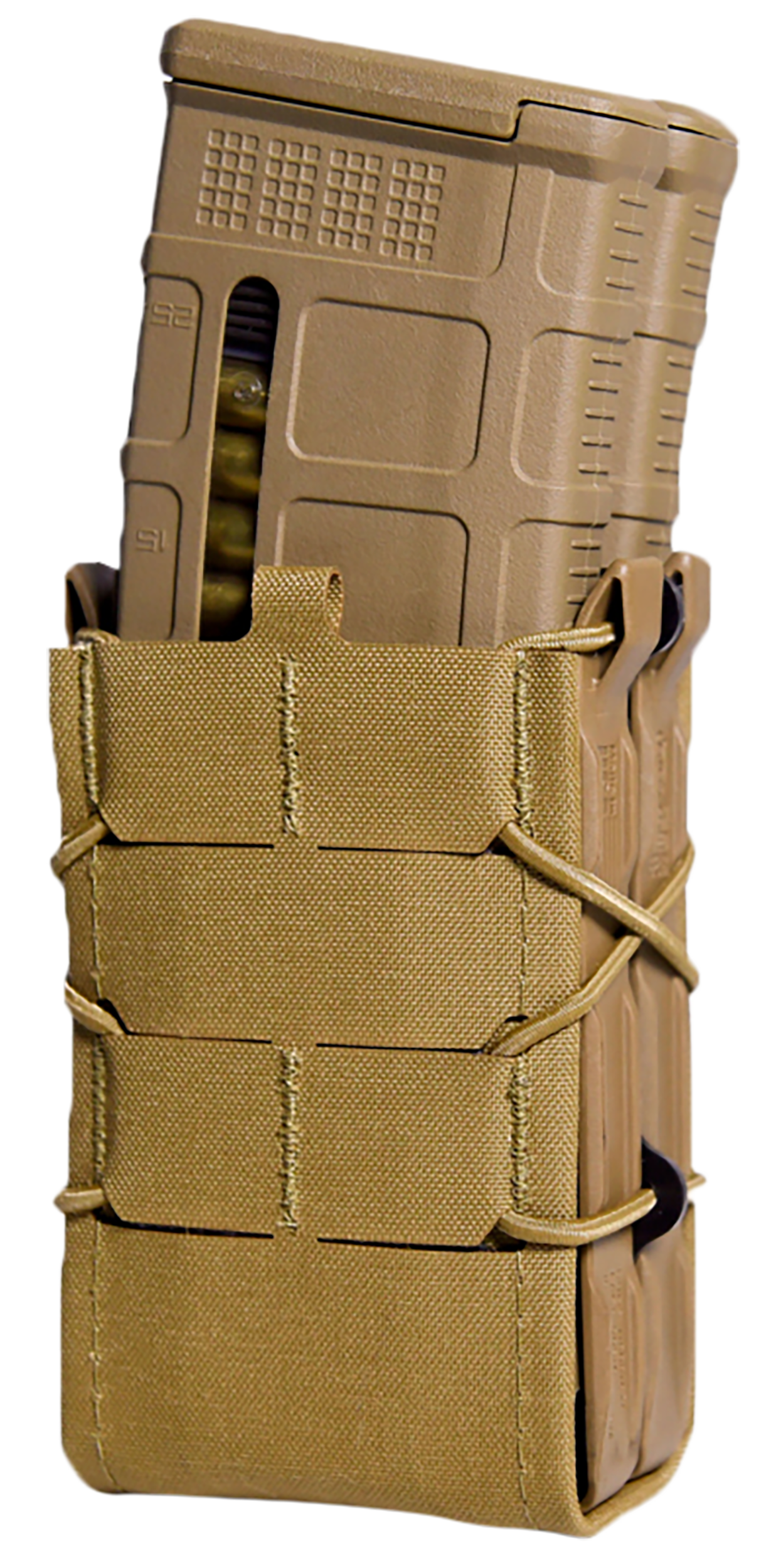 High Speed Gear 242R00CB TACO Gen 2 X2R Coyote Brown Nylon MOLLE Compatible w/ Rifle