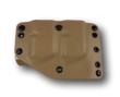 Stealth Operator H60067 Twin Mag  OWB Double Coyote Tan Nylon Belt Clip Belts 1.75" Wide Right Hand