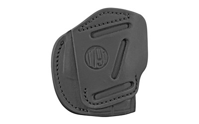 1791 Gunleather 3WH2SBLA 3-Way  IWB/OWB Size 02 Stealth Black Leather Belt Loop Compatible w/ Ruger LCP Compatible w/ Glock 42 Compatible w/ S&W Bodyguard Ambidextrous Hand