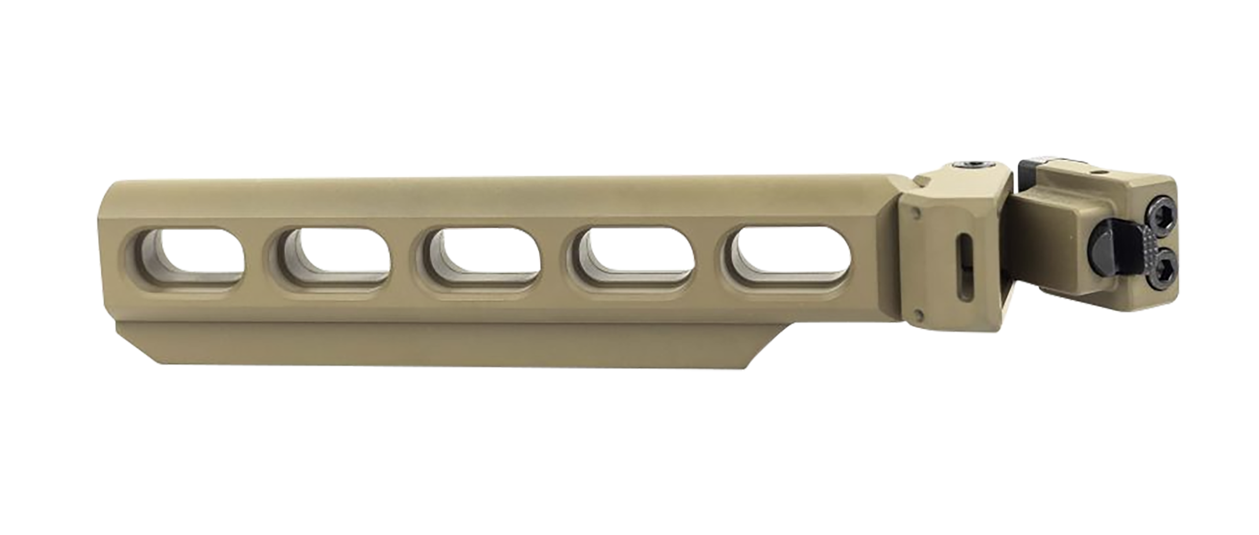Samson Bre. Flat Dark Earth Receiver Extension Folding Picatinny Adapter Rifles
