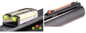 Truglo Gobble Dot Universal Single Fiber Shotgun Sights Low Profile Vent Rib