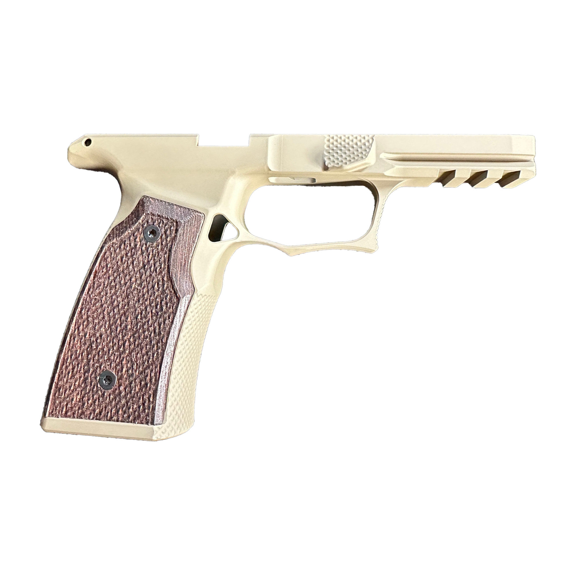 Sharps Bros SBGM08-G2 Flat Dark Earth Aluminum Grip Module Fits Sig P365 XMacro