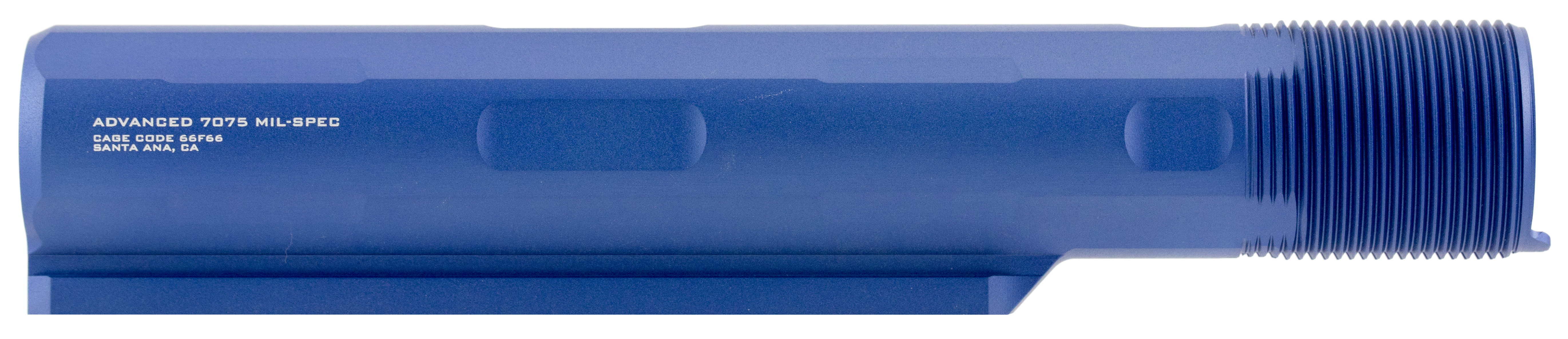 Strike Industries ARARET7BLU Advanced Receiver Extension Blue Anodized Aluminum