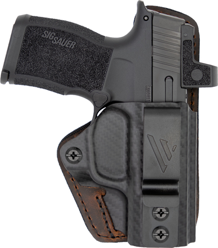 Versacarry CFC211SHD Comfort Flex Custom IWB Brown Polymer Belt Clip Fits S&W M&P Shield Right Hand