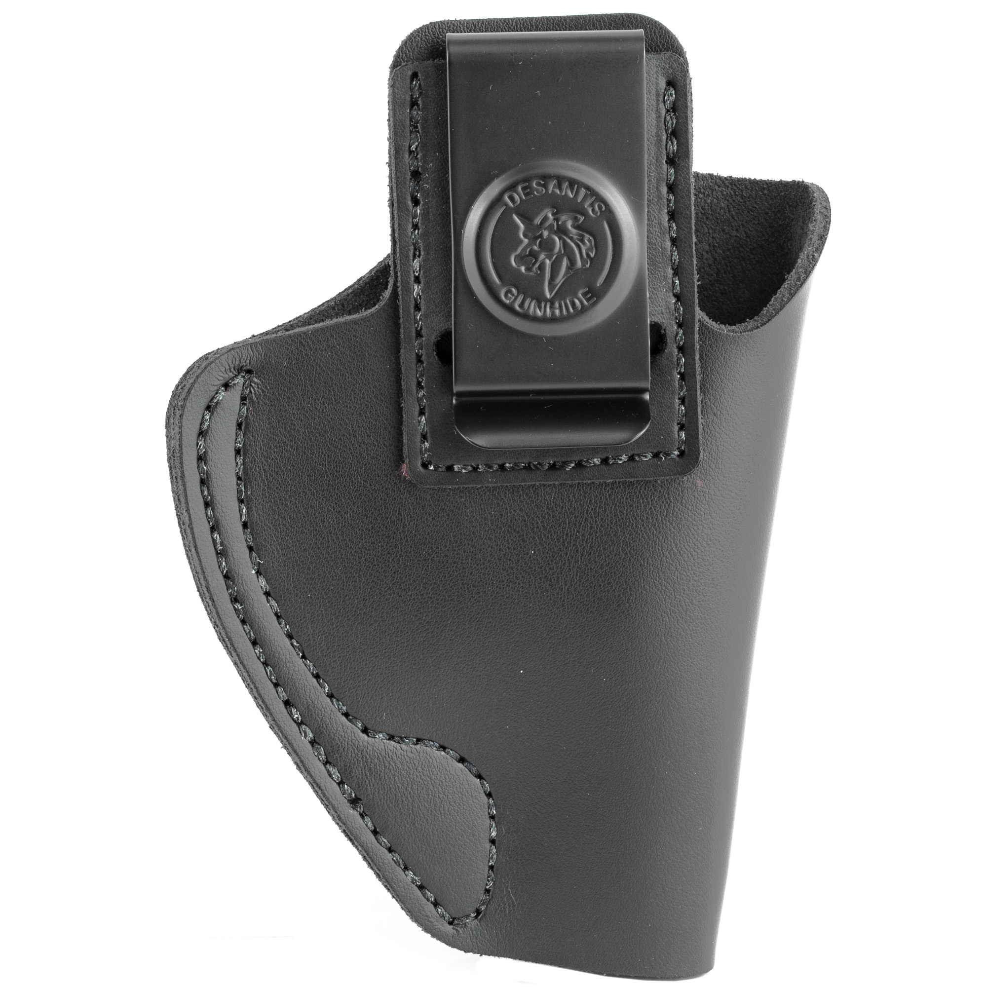 DeSantis Gunhide 031BA02Z0 Insider  IWB Black Leather Belt Clip Fits S&W J Frame/Taurus 85 2-2.25" Barrels Right Hand