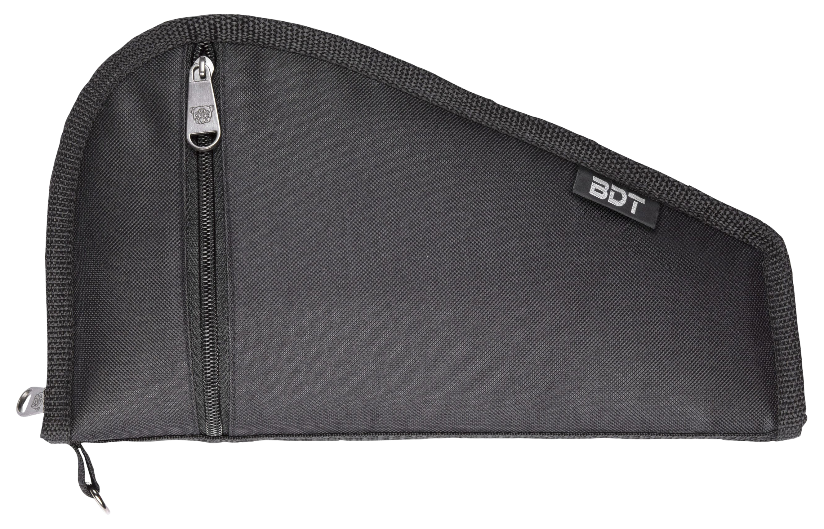 Bulldog BDT619B Deluxe Pistol Case With Pocket & Sleeve, Black Water-Resistant Outer Shell, Impact-Resistant Padding, Heat-Resistant Quilted Lining 9"L x 6" H