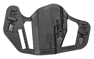 Uncle Mike's 79130 Apparition  IWB/OWB Black Polymer Belt Clip Compatible w/Glock 43/43X Ambidextrous
