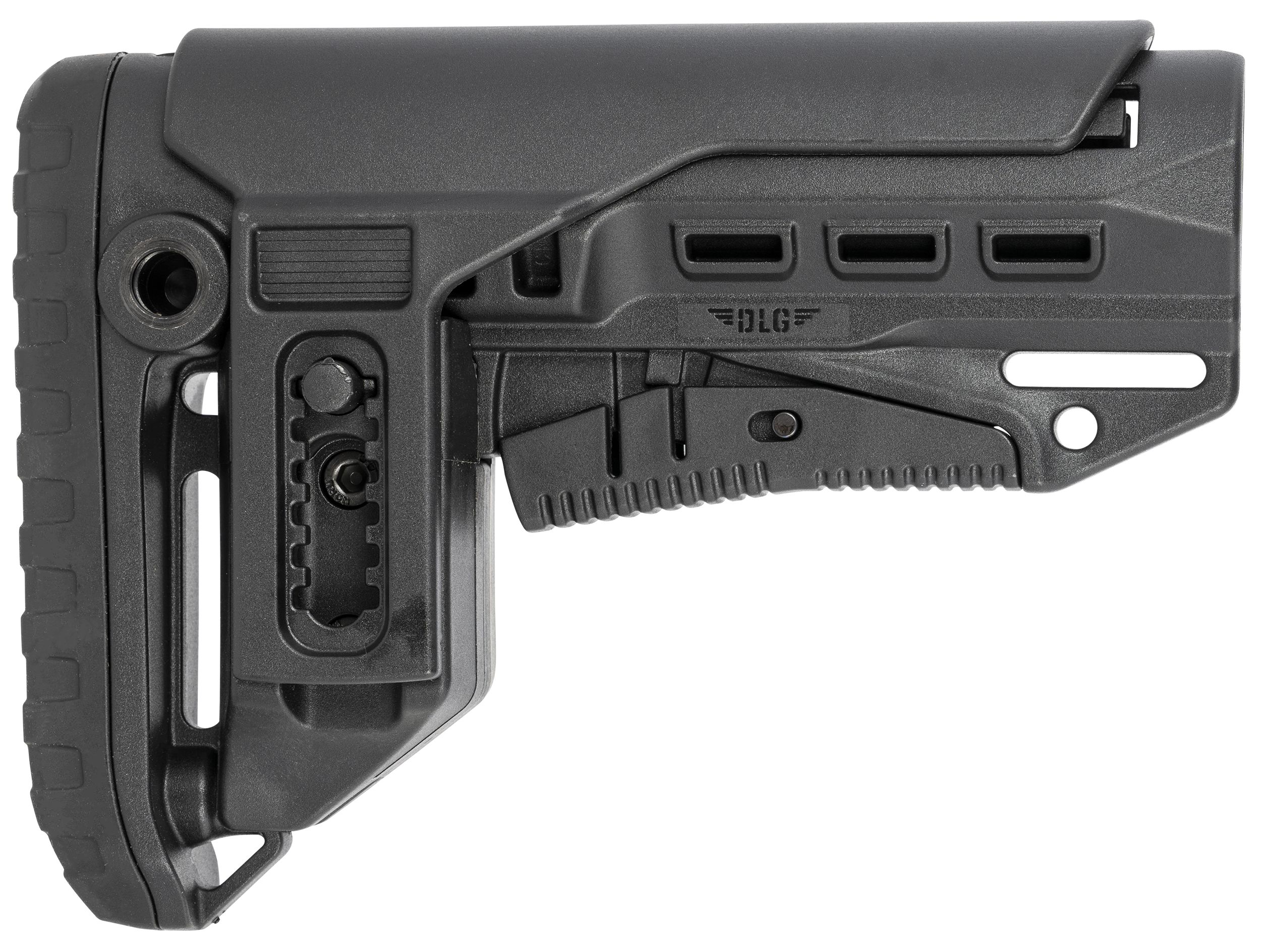 NcStar Compact Pcp52 Mil-Spec Stock Collapsible with Adjustable Cheekpiece