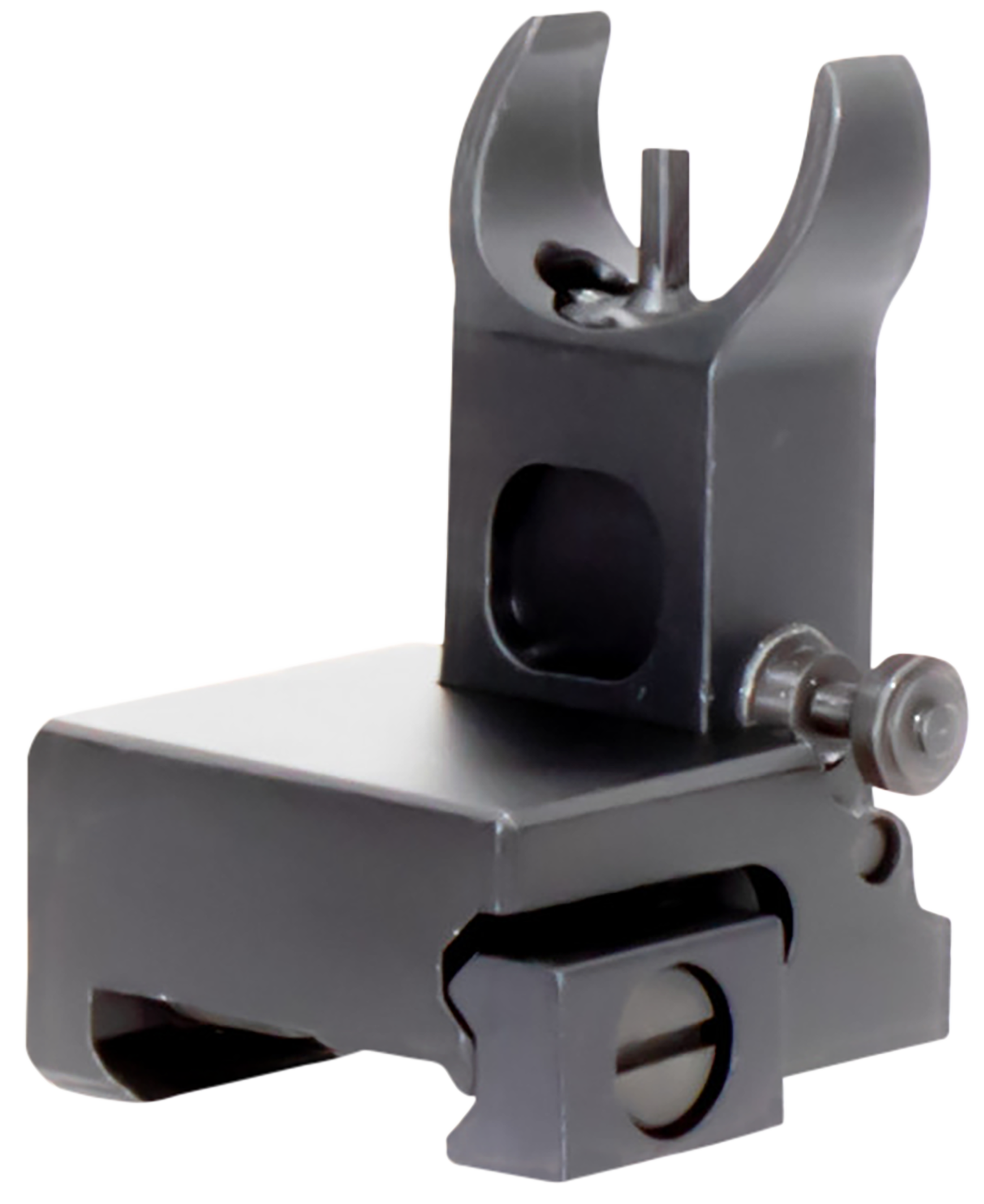 Aim Sports MT200 AR Low Profile Front Flip Up Sight for AR15 Aluminum 49 MOA