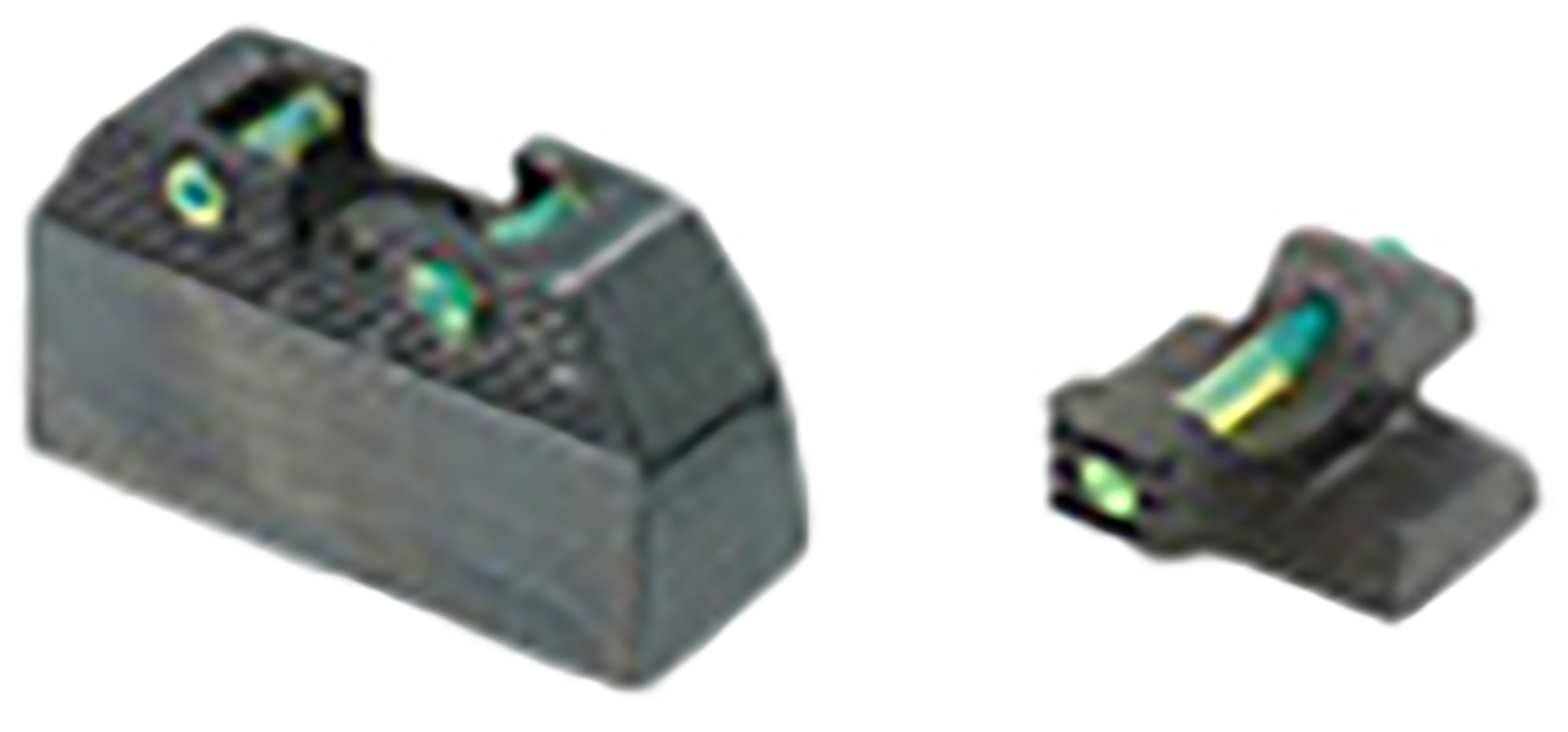 Talon Armament Fiber Optic Sights Thunder 380 Front Black Rear Green