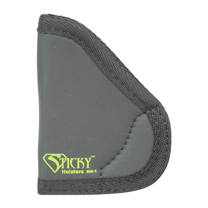 Sticky Holsters SM1 SM-1  IWB Size 1 Black/Green Latex Free Rubber Fits Beretta Tomcat/Bobcat Fits 2.40-2.75" Barrel Ambidextrous