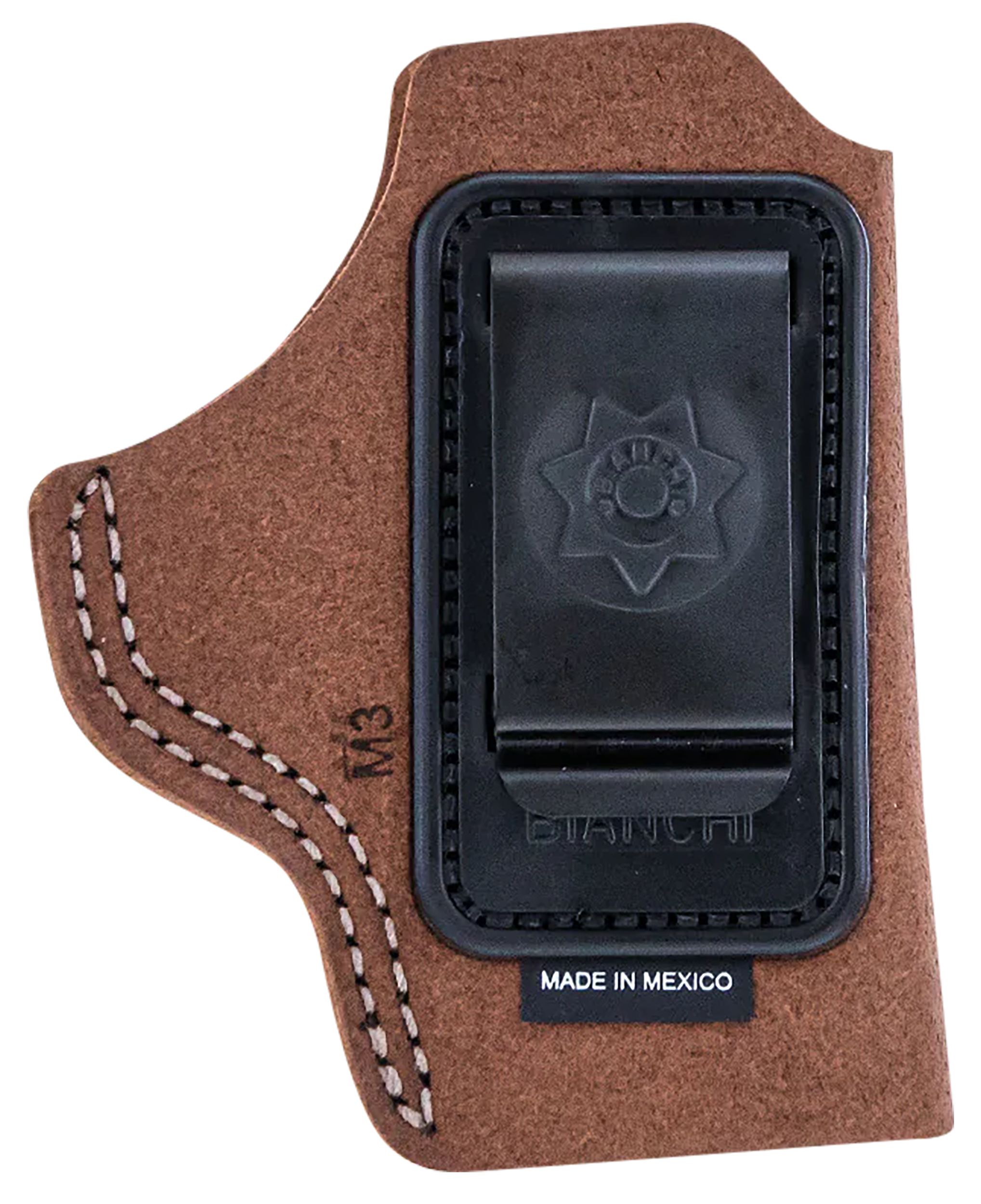 Bianchi 10380 6C  IWB Tan Leather Belt Clip Fits 2" Barrels/Ruger/Colt Charter Arms Right Hand