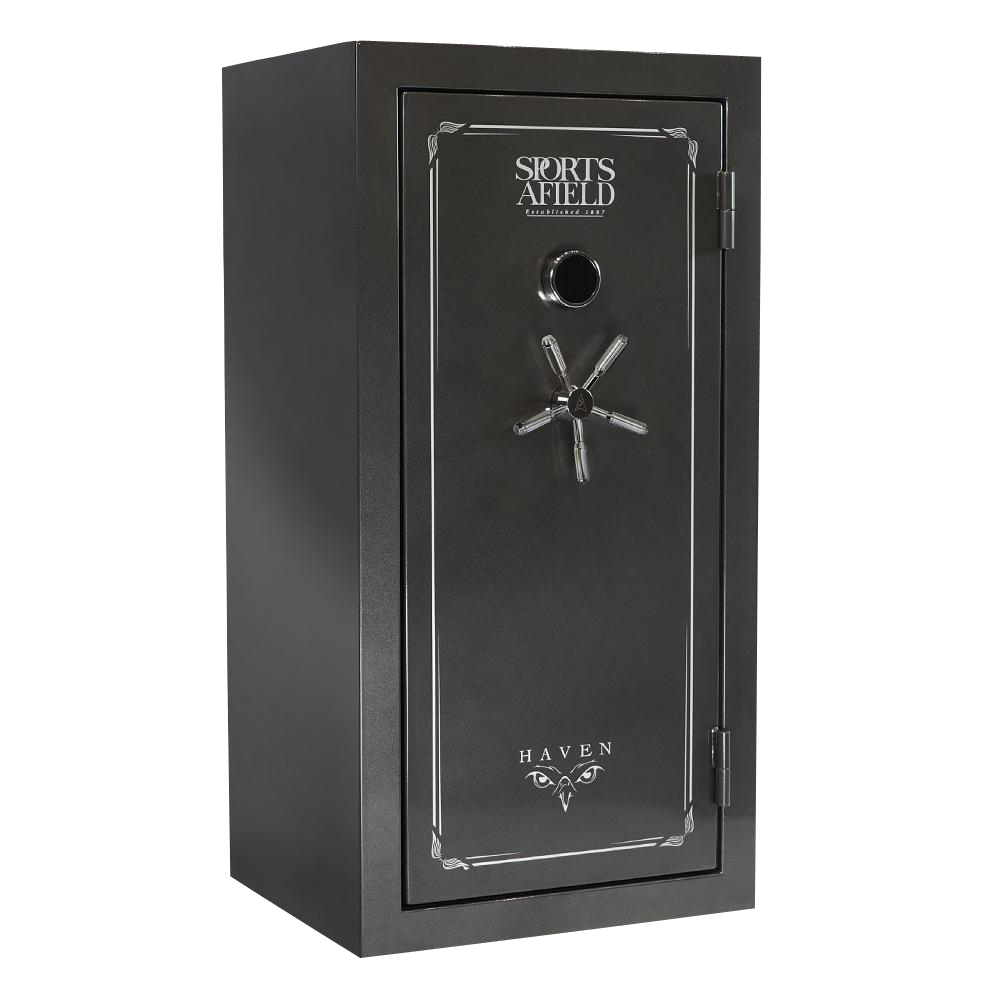 Sports Afield SECSA5930HX Haven  Electronic Keypad/Key Entry Dark Gray Metallic Steel Holds 36 + 6 59" H x 30" W x 25" D Fireproof- Yes