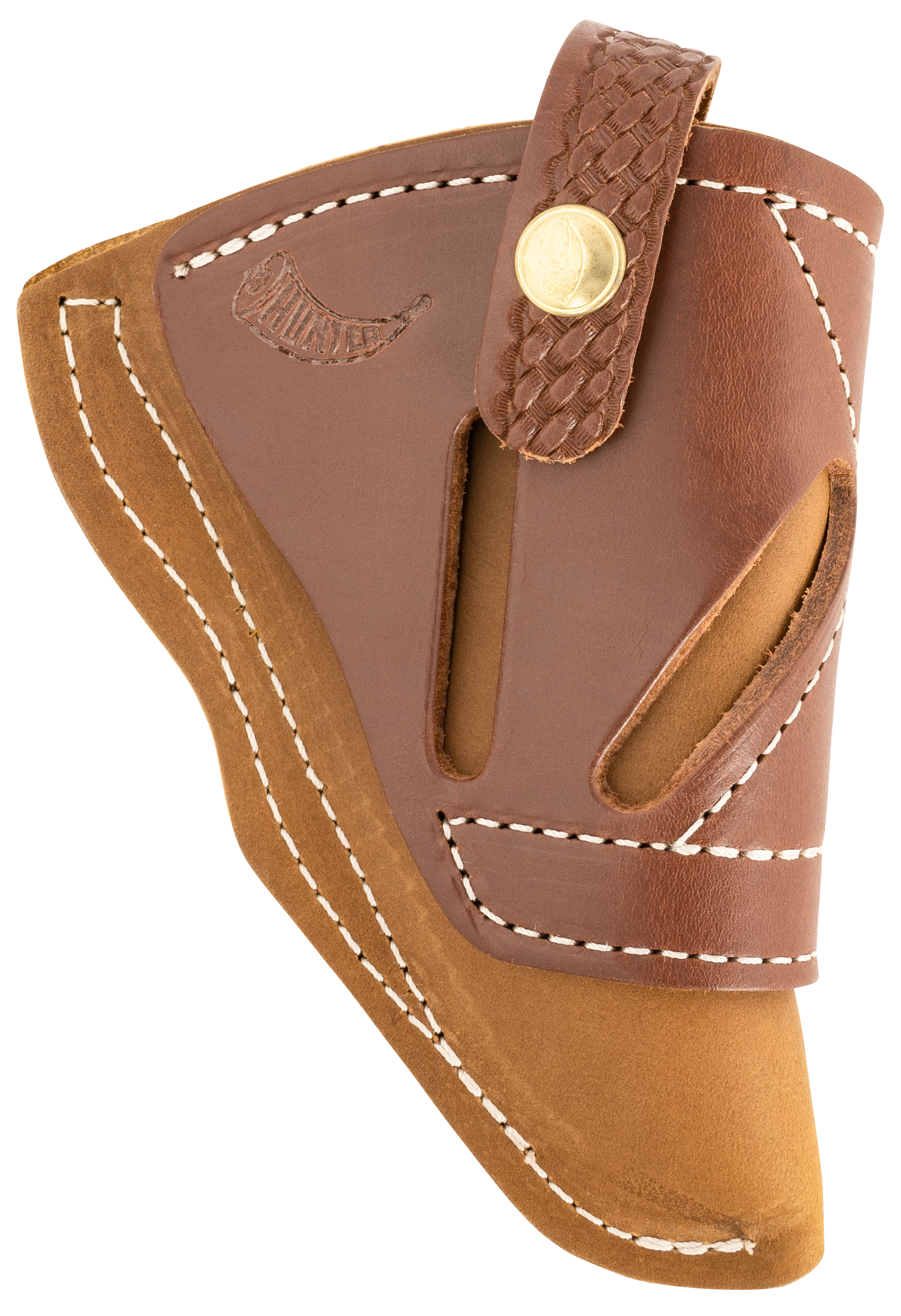 Hunter Company 2600-2 Range Ride  OWB Size 2 Chestnut Tan Leather Belt Slide Fits SA Revolver Fits 2-3.50" Barrel Ambidextrous