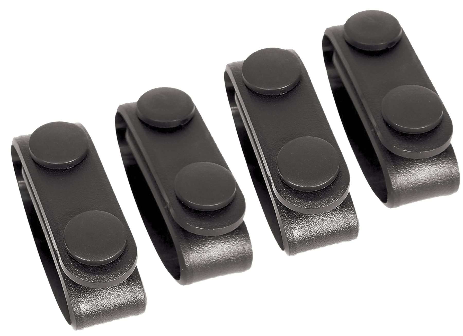 Blackhawk 44B300BK Belt Keeper  2.25" Black Nylon Molded Snap Mount
