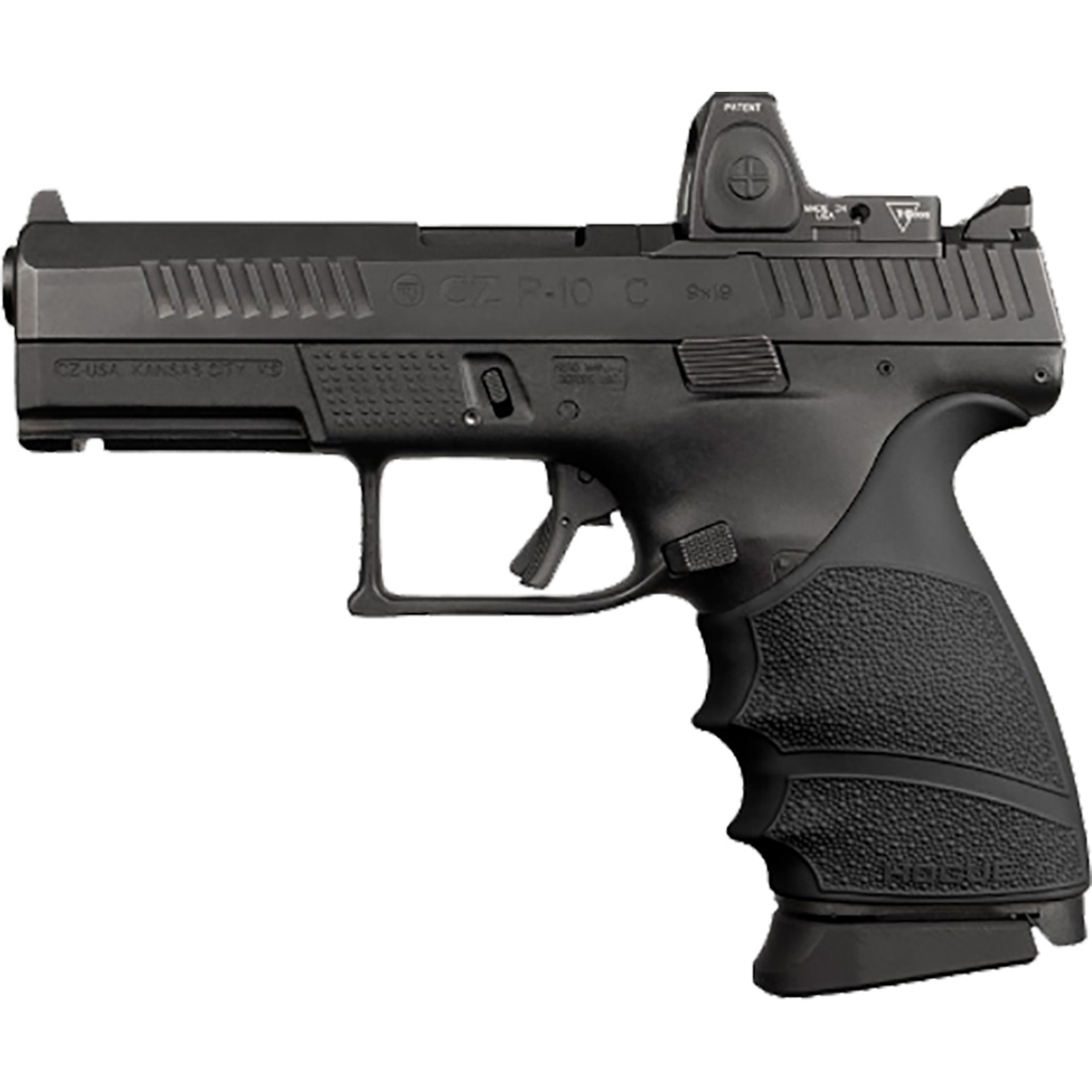 Hogue HandAll Beavertail Grip Sleeve CZ P-10 Compact 9mm