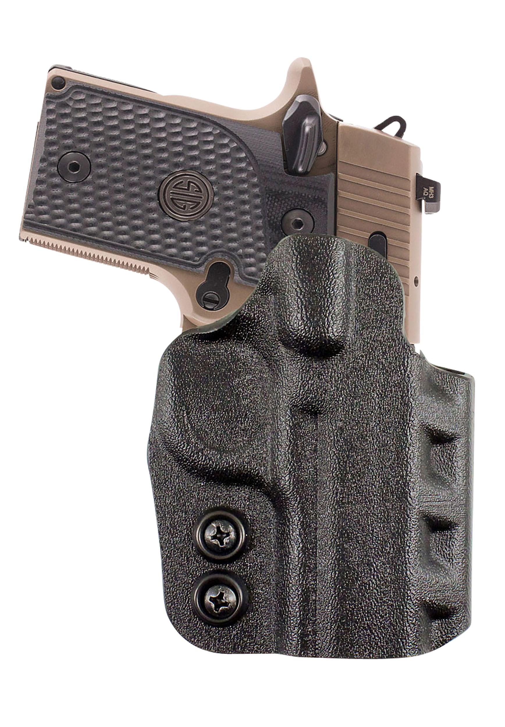 DeSantis DS Paddle Holster Glock 19/19X/23/32/45 OWB RH Black