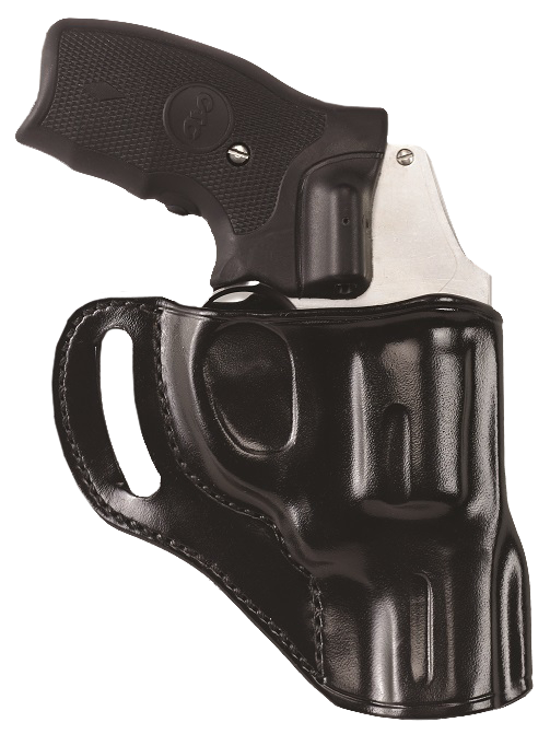 Galco HT118B Hornet  OWB Black Leather Belt Slide Fits Ruger SP101 Fits Colt Cobra Right Hand