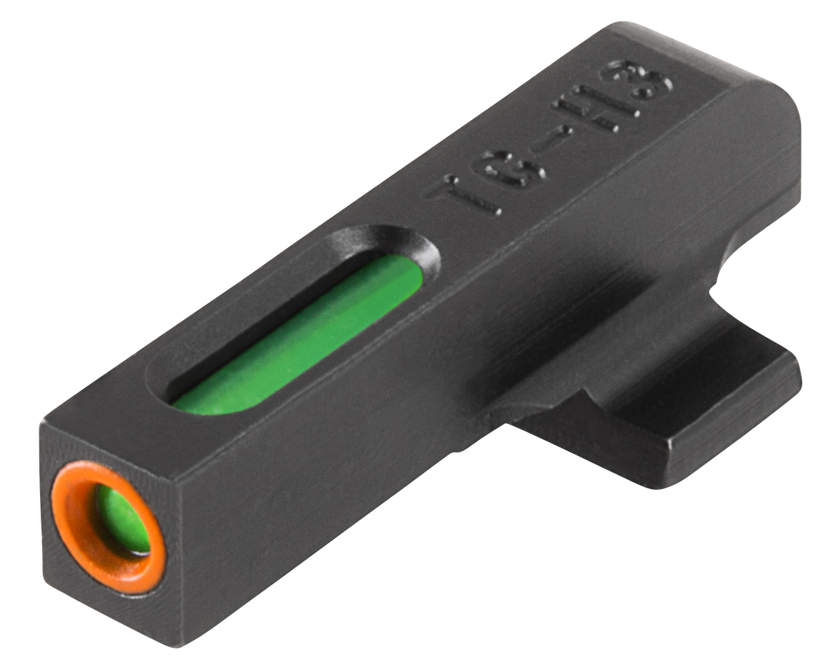 Truglo TFX Pro Front Sight Green Tritium Fiber Optic Orange Outline