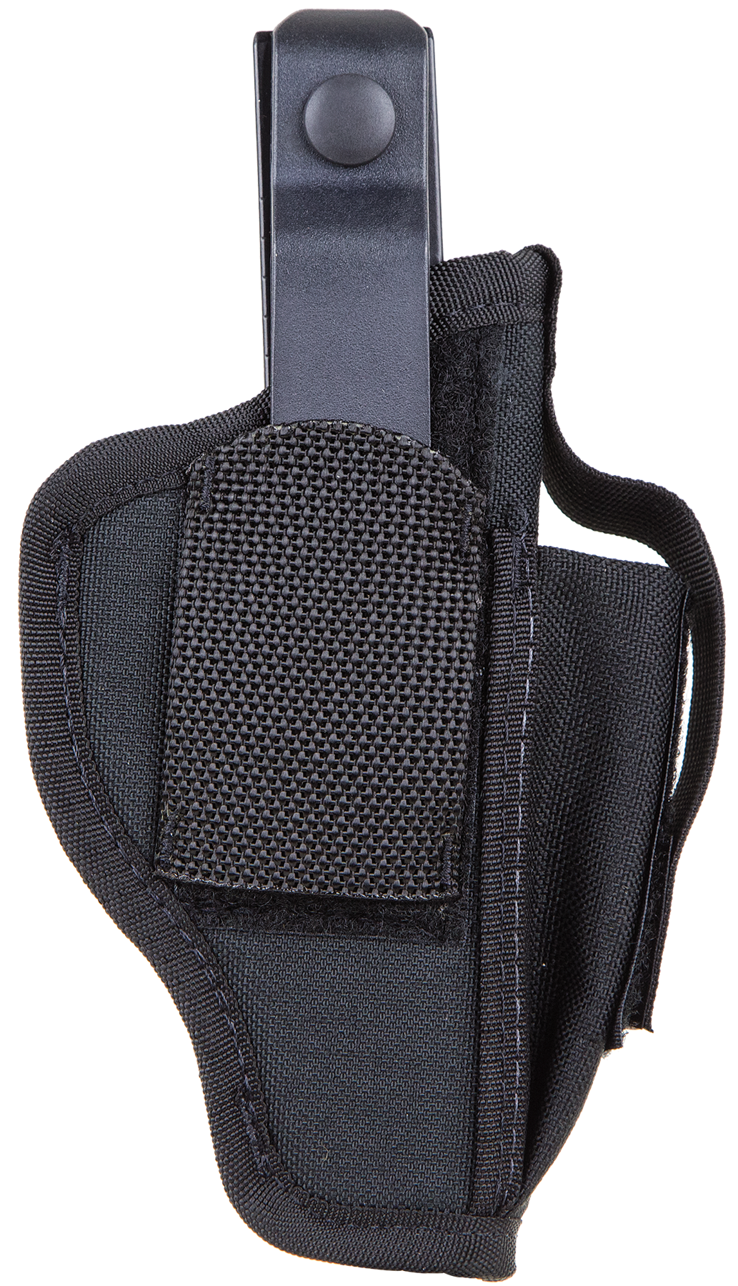 Blackhawk 40AM01BK Multi-Use  IWB/OWB Size 01 Black Nylon Belt Clip Fits Medium Autos Fits 3-4" Barrel Ambidextrous