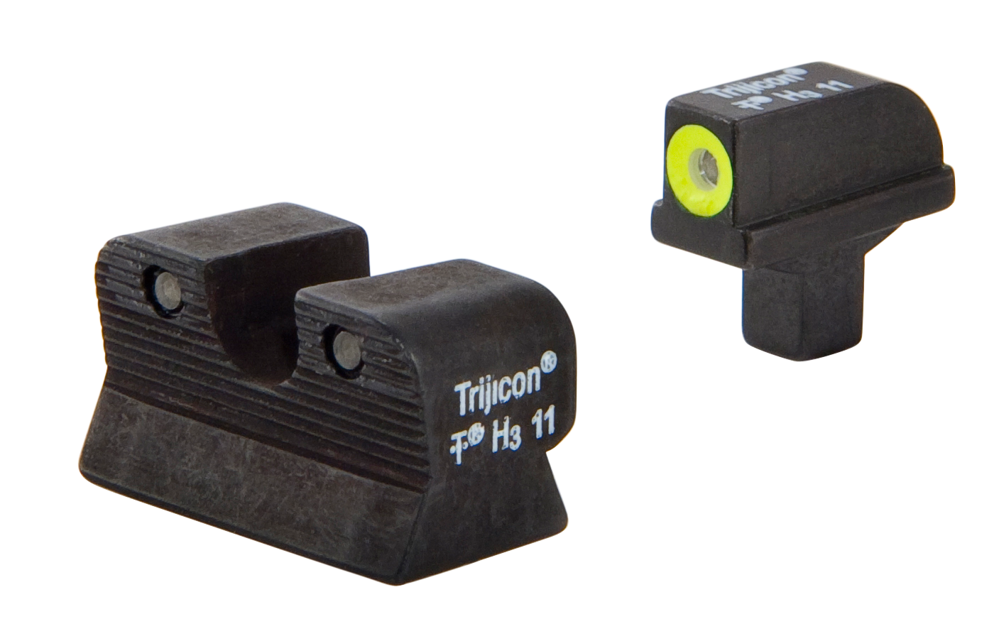 Trijicon Hd Night Sights Colt 1911 Green Yellow Front Tritium Rear