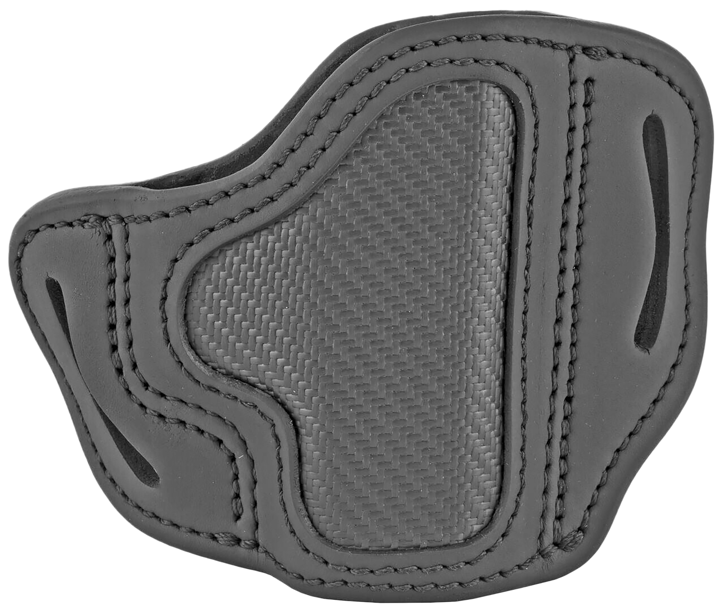 1791 Gunleather CFBHCSBLR BHC  OWB Size C Stealth Black Leather Belt Slide Compatible w/Glock 43/Sig P365/Walther PPK Right Hand