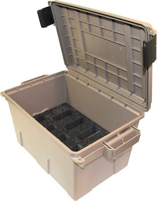 MTM Case-Gard TMCAK Tactical Mag Can  Dark Earth Plastic, 30rd Capacity, 7.62x39mm