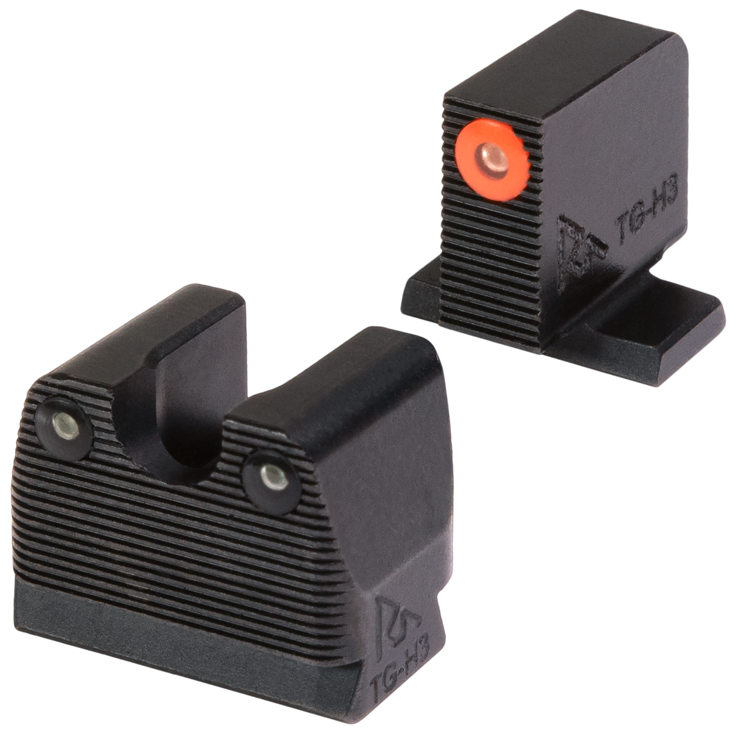 Rival Arms SIG Sauer 3 Dot Sights Green Front Orange Outline Rear Green Tritium