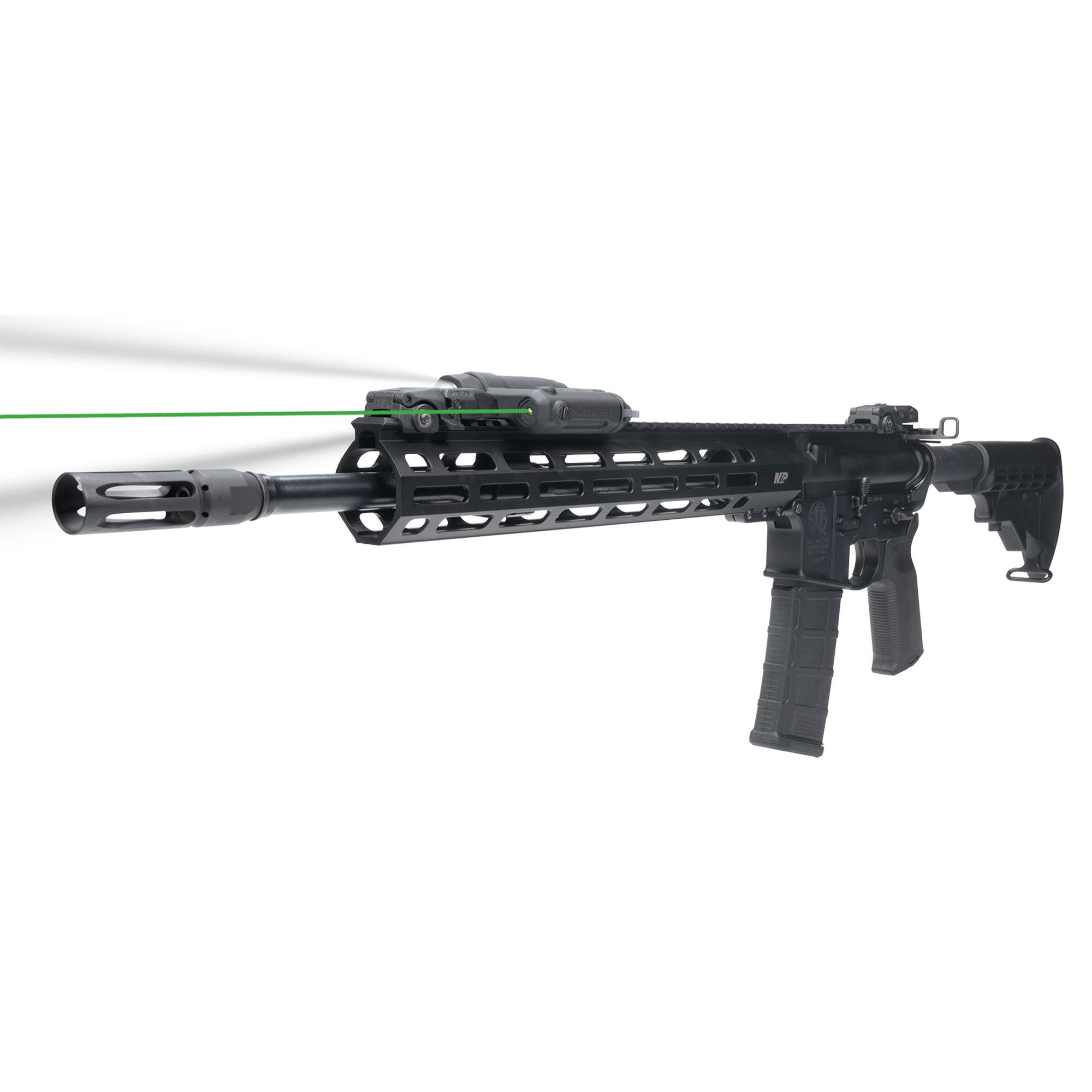 Crimson Trace Rail Master Pro Green Laser White Light for Picatinny Ar Rifles