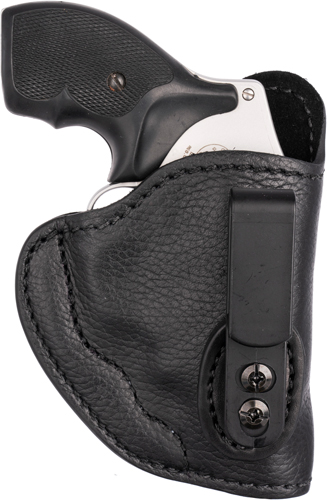 1791 Gunleather UCH2NSBR Ultra Custom  IWB Size 02 Night Sky Black Leather Belt Clip Fits S&W J Frame/Ruger LCR Right Hand